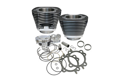 Big Bore Cylinder Kit 97CI Twin Cam (99-06) Wrinkle Black Dyna Softail Touring