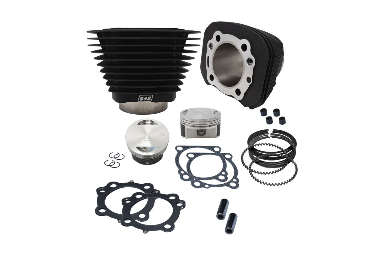 1250cc Conversion Kit, Wrinkle Black, Sportster