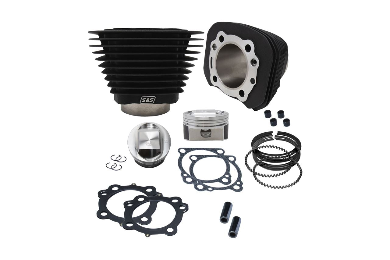 1250cc Conversion Kit, Wrinkle Black, Sportster