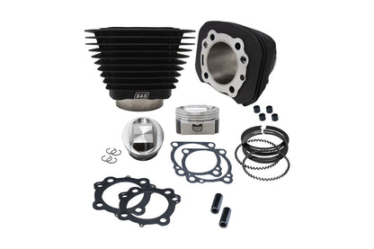 1250cc Conversion Kit, Wrinkle Black, Sportster