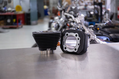 Cylinder Set, 3.5625" Bore, Wrinkle Black