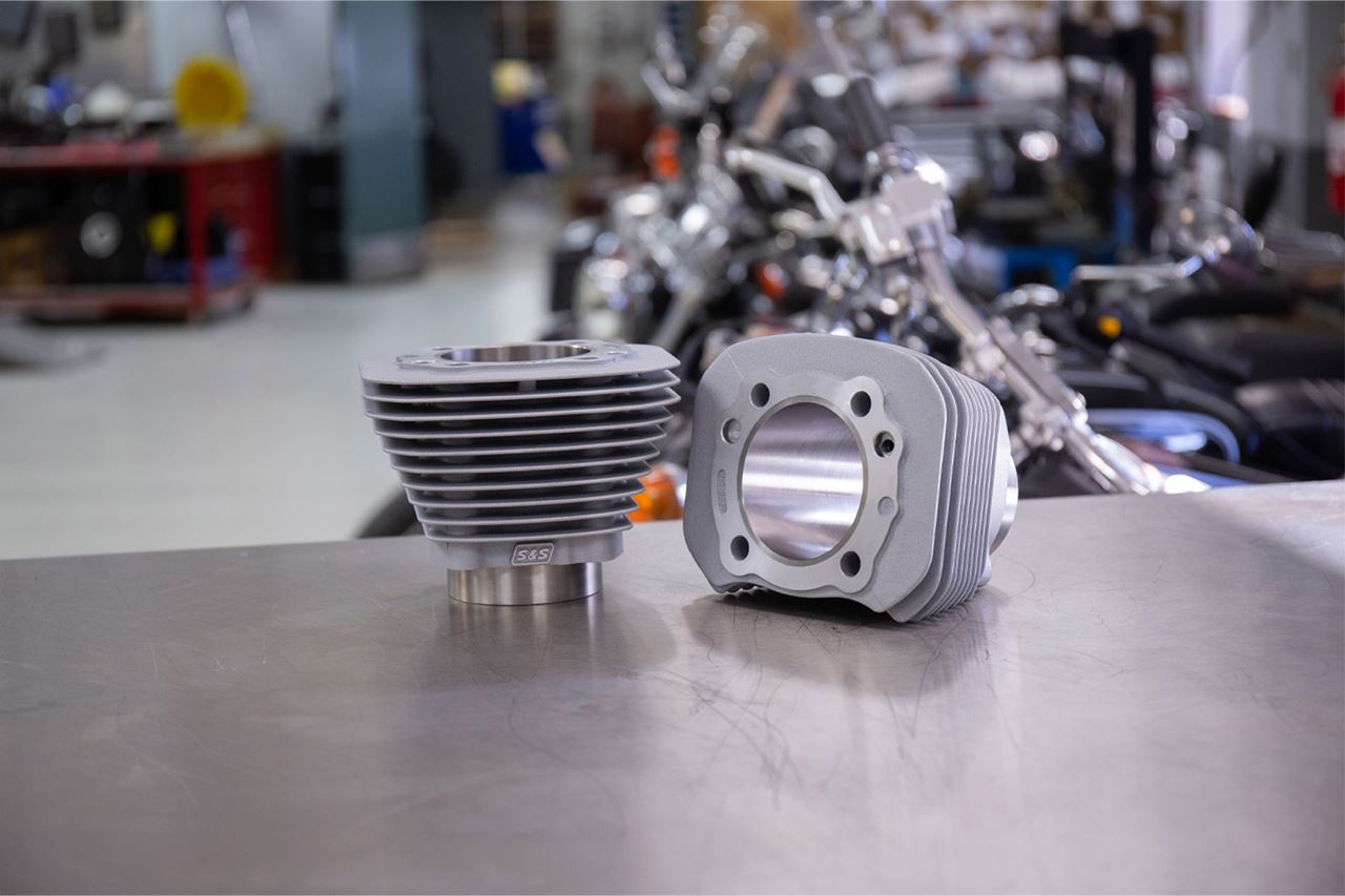 Cylinder Set 3.500 Bore Silver