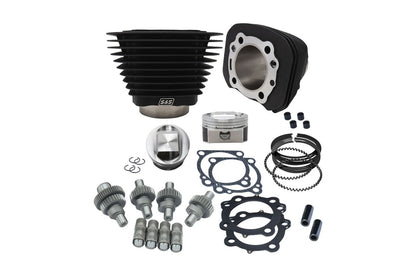 Hooligan Kit 1250cc Wrinkle Black Sportster XL1200