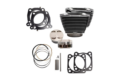 128 Big Bore Kit H/L M8 (117CI) Black Granite Softail Touring