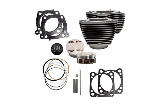 131 Cylinder Piston Kit w/H/L M8 Black Softail Touring