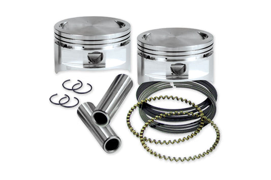 4-inch bore STD forged piston set Sportster