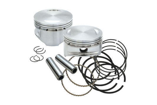 4-inch bore forged piston set +0.01 inch Sportster