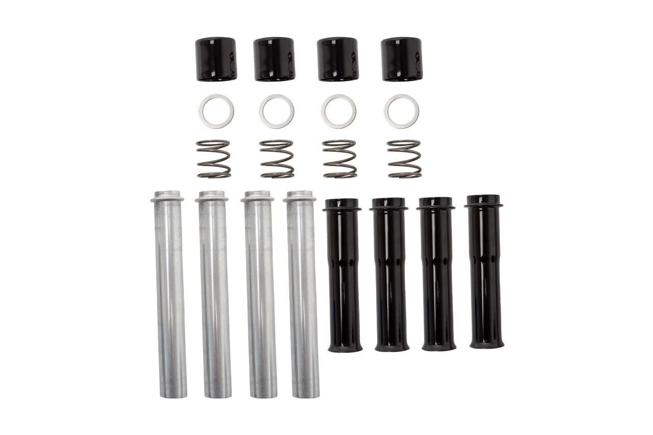 Pushrod Cover Kit for M8, Gloss Black - Softail, Touring