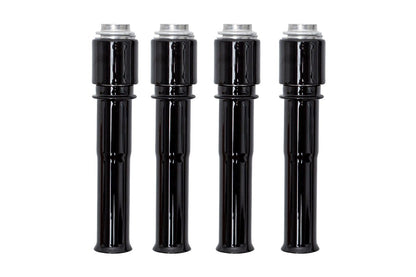 Pushrod Cover Kit for M8, Gloss Black - Softail, Touring