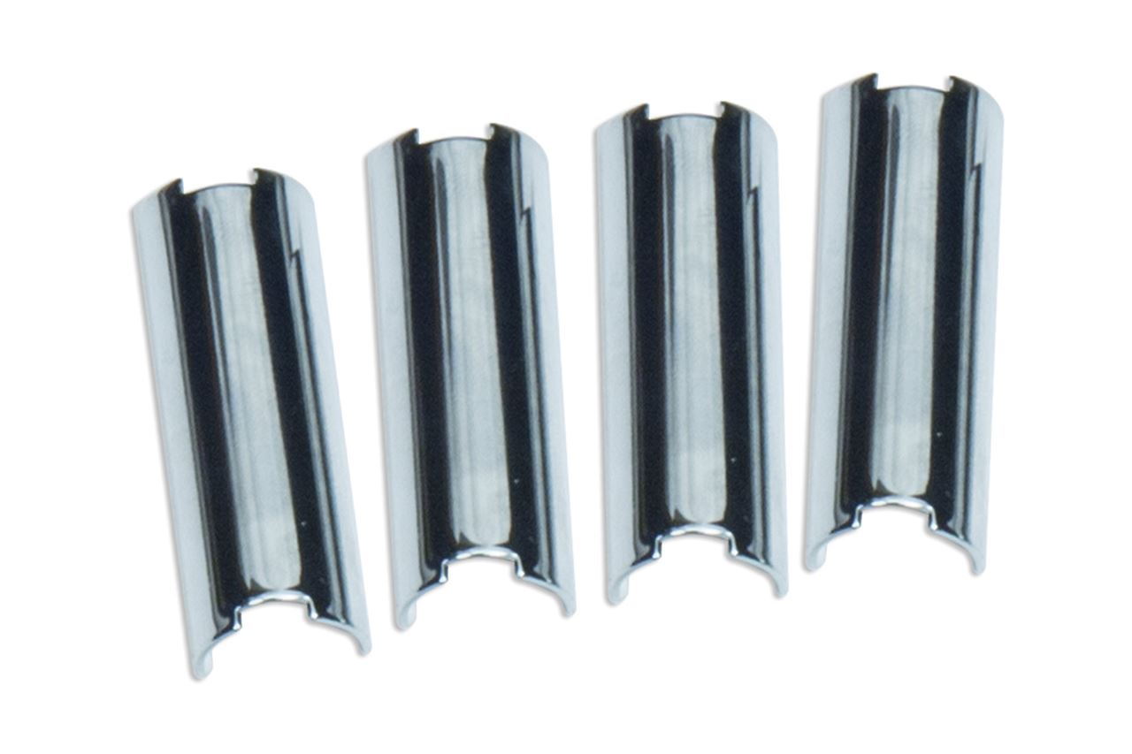 Cover Keeper Set Push Rod 2.2 M8 Chrome 2.200 inch 4 Pieces Harley