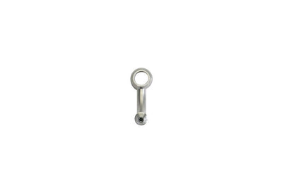 BA627 Banjo Adapter, 78° Vertical, Long, Stainless Steel, Qty. 1