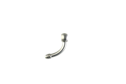 BA627 Banjo Adapter, 78° Vertical, Long, Stainless Steel, Qty. 1