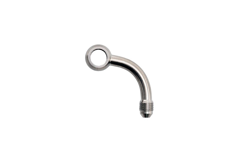 BA630 Banjo Adapter 80° Long Side Stainless Steel 1 pc.