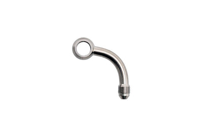 BA630 Banjo Adapter 80° Long Side Stainless Steel 1 pc.