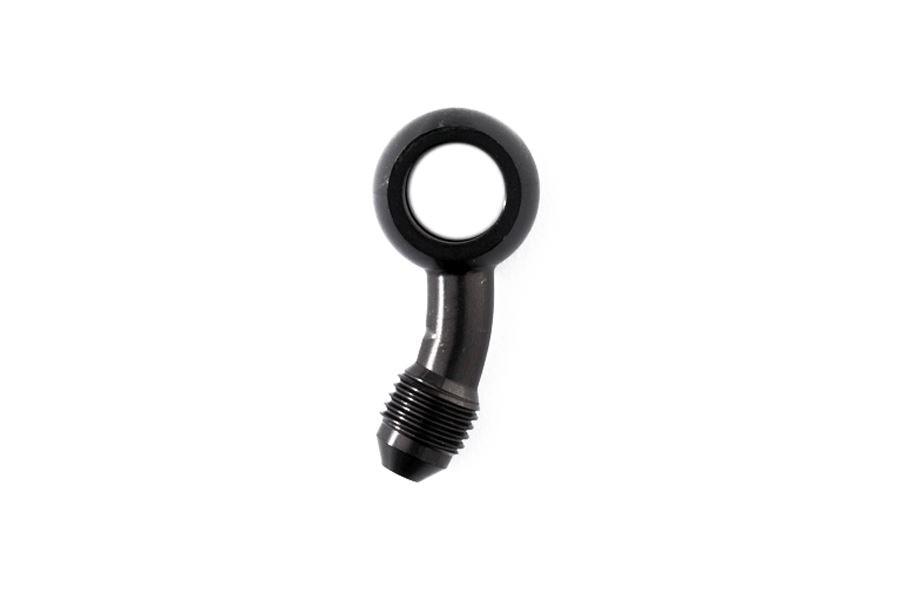 BA913 Banjo Adapter, SD/Side Bend 20°, Black, 1 pc.