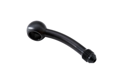 BA923 バンジョーアダプター 30°ロング ブラック 1個