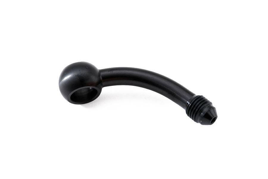 BA924 Banjo Adapter 60° Long Black 1pc