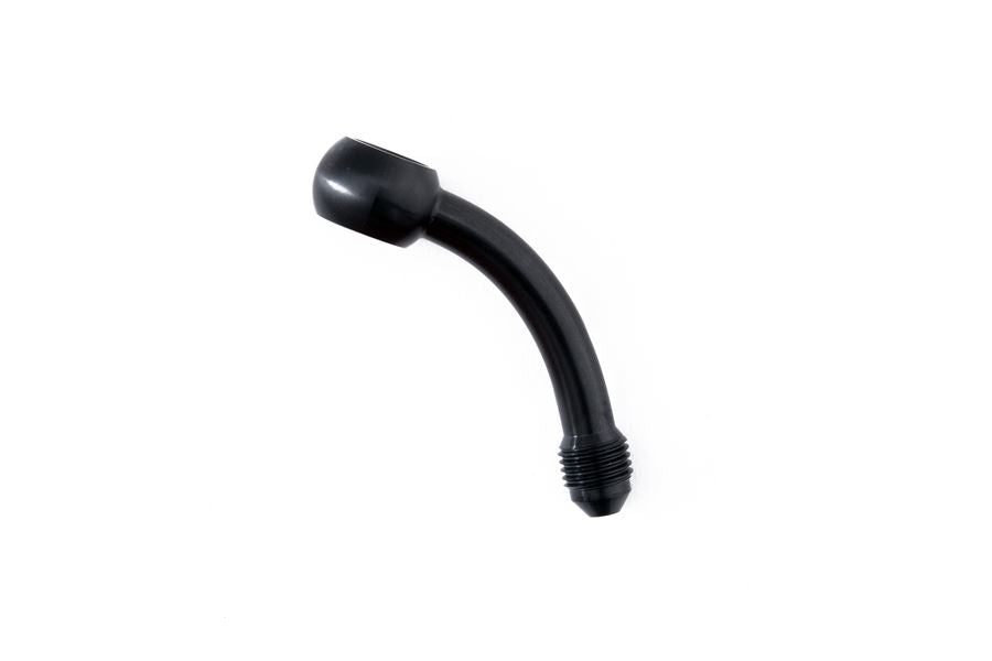 BA924 Banjo Adapter 60° Long Black 1pc