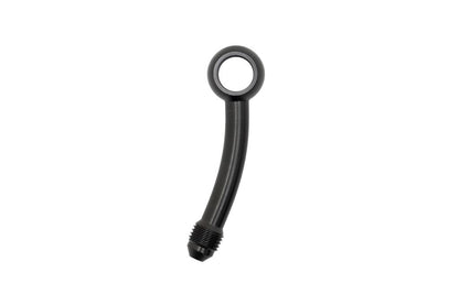 BA929 Banjo Adapter 25° Long Side Black 1 pc.