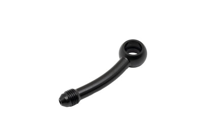 BA929 Banjo Adapter 25° Long Side Black 1 pc.