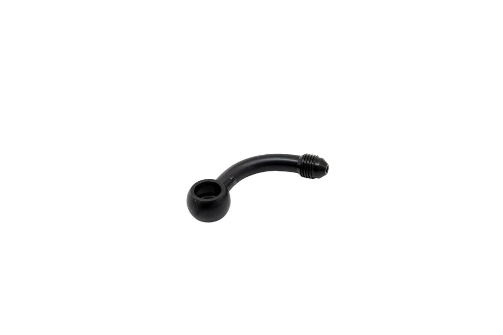 BA930 Banjo Adapter 80° Long Side Black 1 pc.