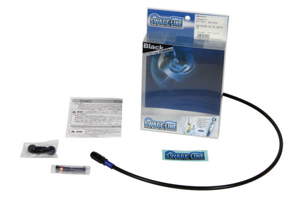 YZF750 メッシュ クラッチホース ブラック/ブラックホース BACB261