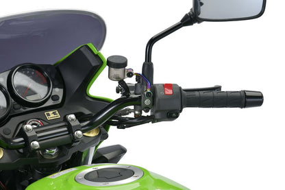 オイルタンクステー ブレーキ バーハン/セパハン共通 チタン色ステー/S15Bスモークタンク