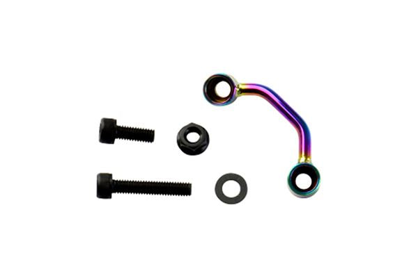 Oil Tank Stay Brake for S15B Tank Handlebar/Clip-on Handlebar Compatible Titanium Color