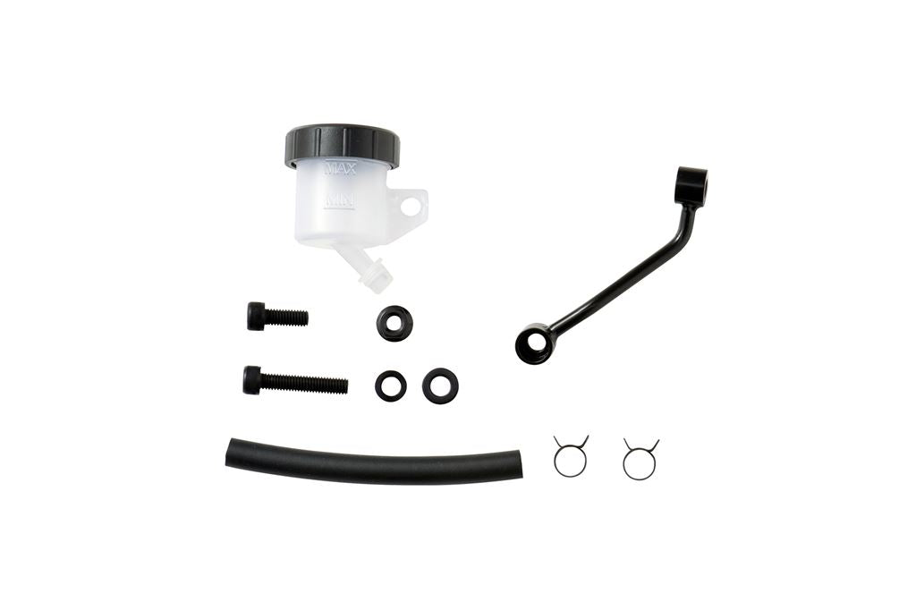 Oil Tank Stay, Clutch, Bar Handle/Separate Handle Common, Black Stay/S15B White Tank