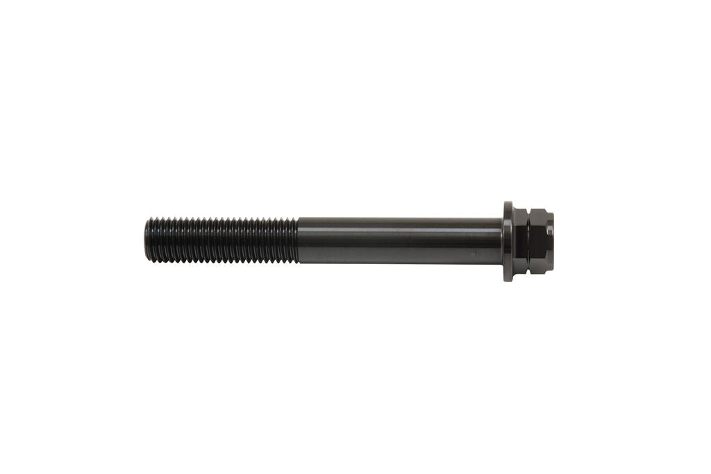 Stainless Caliper Mount Bolts, Flanged Hex, Black, 65mm, Pack of 2