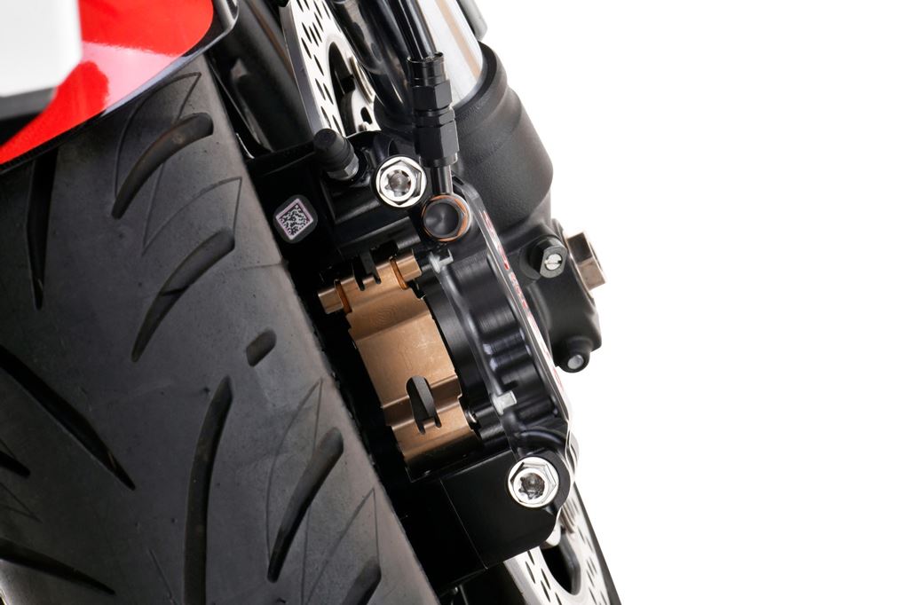 ステンレスキャリパーマウントボルト フランジ六角 ポリッシュ 70mm 2本入