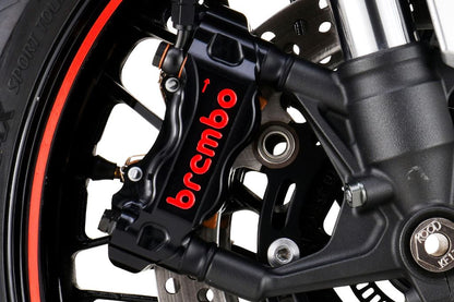 ステンレスキャリパーマウントボルト フランジ六角 ブラック 85mm 2本入