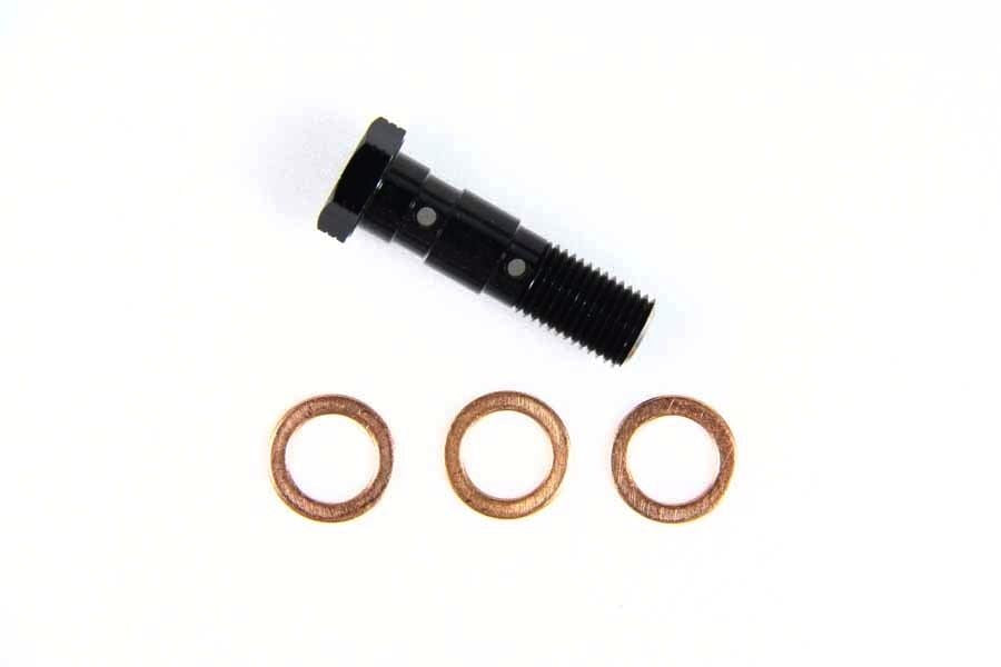 EAP705 Banjo Bolt Double Black 3/8-P24 (1 pc.)