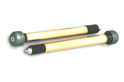Handlebar weights (for 14φ inner diameter) Inner weights Gunmetal 14mm/φ22, set of 2