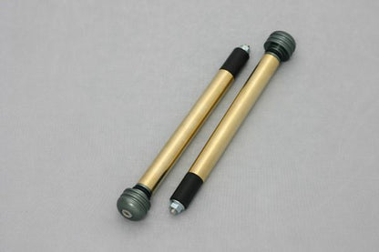 Handlebar weights (for 14φ inner diameter) Inner weights Gunmetal 14mm/φ22, set of 2
