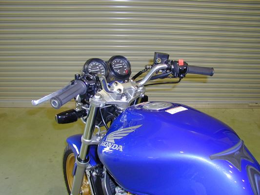 イージーフィットバー EZ-FIT ブラック 22.2φ ホーネット250