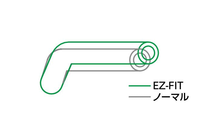 イージーフィットバー EZ-FIT ゴールド 22.2φ Z250