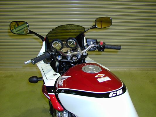 イージーフィットバー Low ゴールド 22.2φ CB400SF/SB