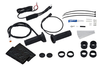 Grip Heater, Integrated Switch, for φ22.2, 115/120/130mm, Grip Outer Diameter φ33