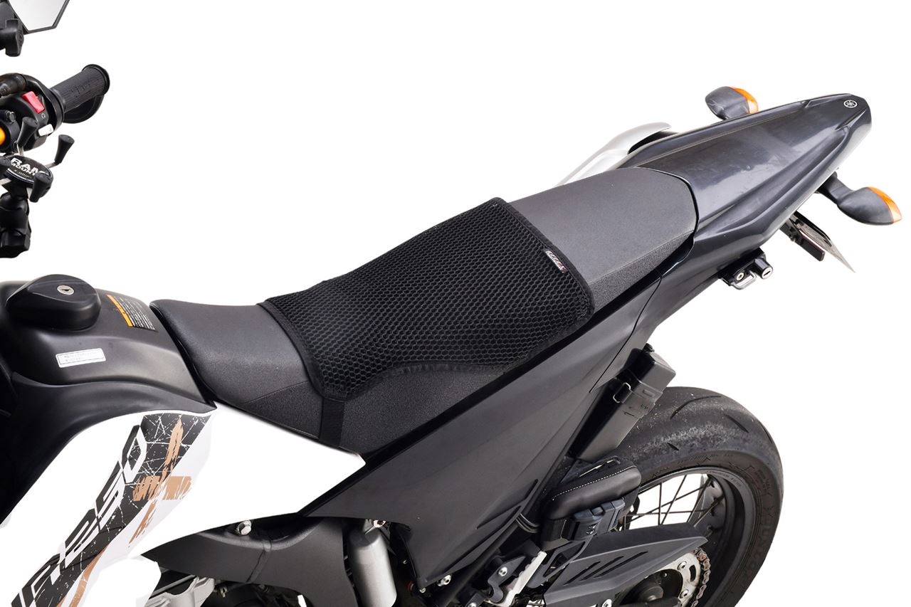 GEL-ZAB D(ゲルザブD)形状 メッシュシートカバー オフロード かぶせるタイプ ブラック 横280×縦360×厚さ5mm