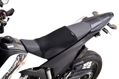 GEL-ZAB D(ゲルザブD)形状 メッシュシートカバー オフロード かぶせるタイプ ブラック 横280×縦360×厚さ5mm