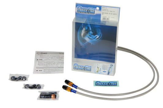 フロントホースキット ゴールド\U0026ブラック/クリアホース 680mm/710mm ZX-6R 00-02年