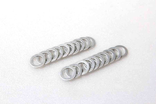 GRP503 アルミワッシャー #3 φ10×1mm 20枚入