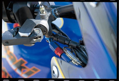 LPS400 リキッドプレッシャースイッチセット 12V 21/5W×1バルブ以下・LEDバルブ用 雌SW+薄型バンジョー ブラック