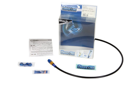 SILVERWING 600/400 Mesh Brake Hose Front Gold & Blue/Black Hose PAFB124