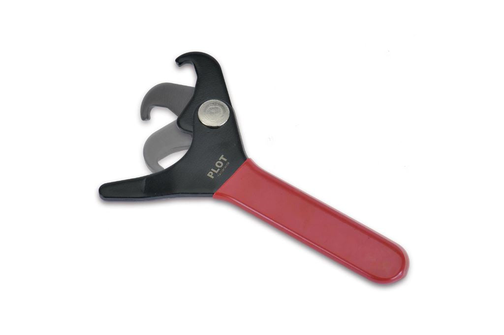 Flexible Ring Spanner 35-75mm Black/Red 150x80x6mm 1 pc.