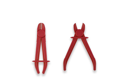 ホースクランププライヤー レッド S/長さ155×幅45mm 1個