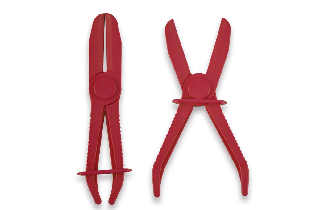 Hose Clamp Pliers Red L/Length 255 x Width 50mm 1 pc.