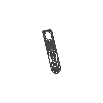 Short Bracket Adapter (for Mic/Speaker) Black, 1 pc.