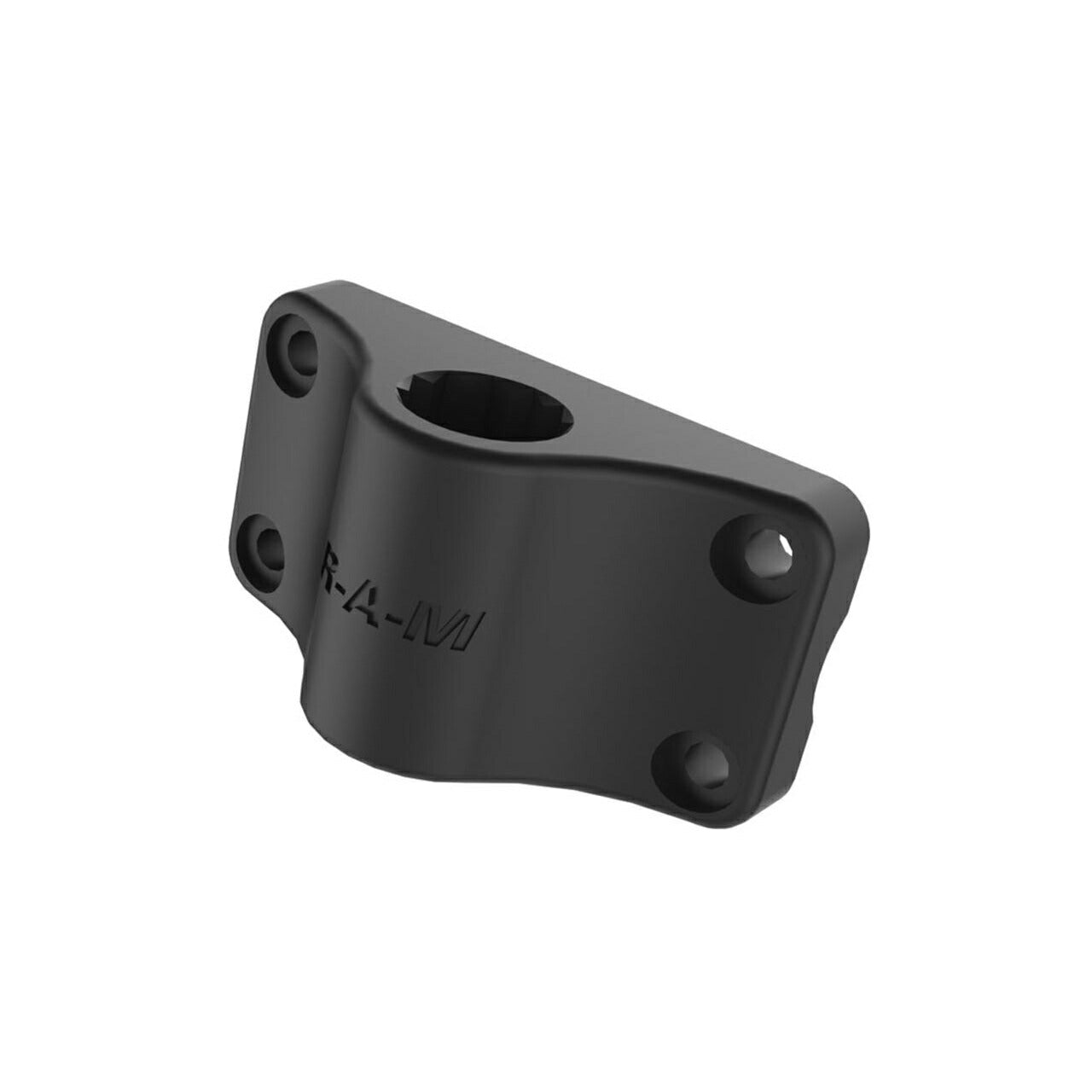 Spline Post (Wall Mounted) 4-hole P1.3 x 3.19 inch Black 1 piece